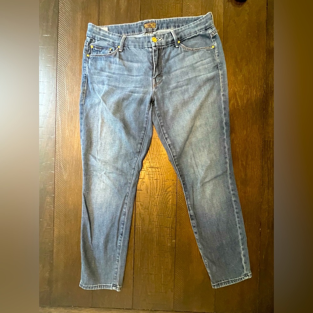 MOTHER “The Looker” Double Take, cropped ankle, Women’s Size 30